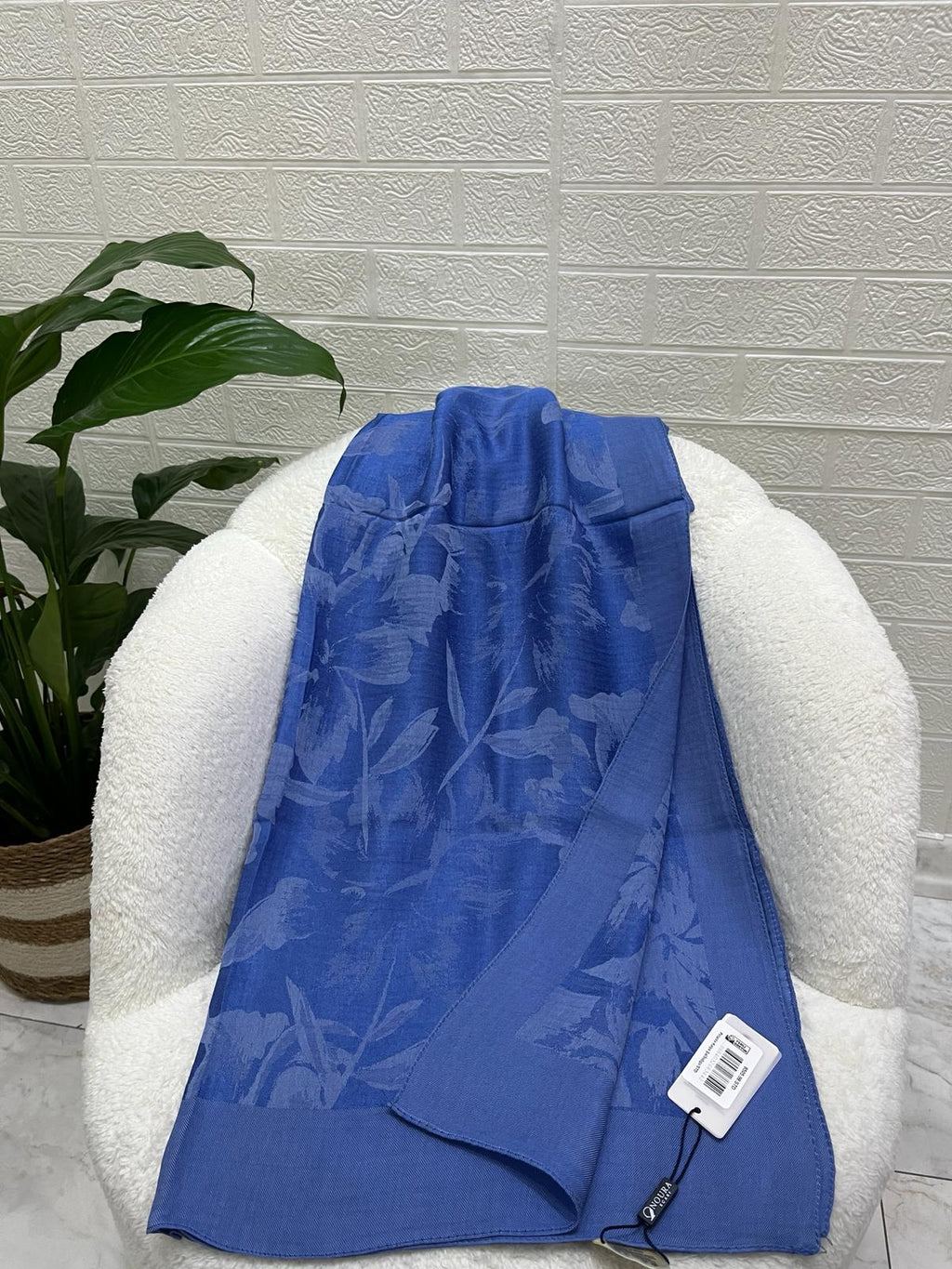 Noura Scarf Pırlanta Şal İndigo