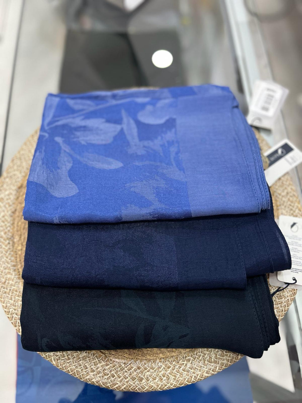 Noura Scarf Pırlanta Şal İndigo