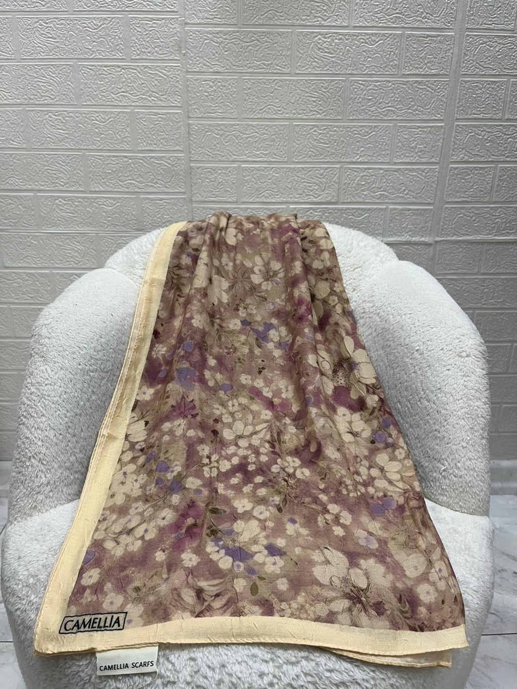 Petunya Soft Kraş Şal Sarı