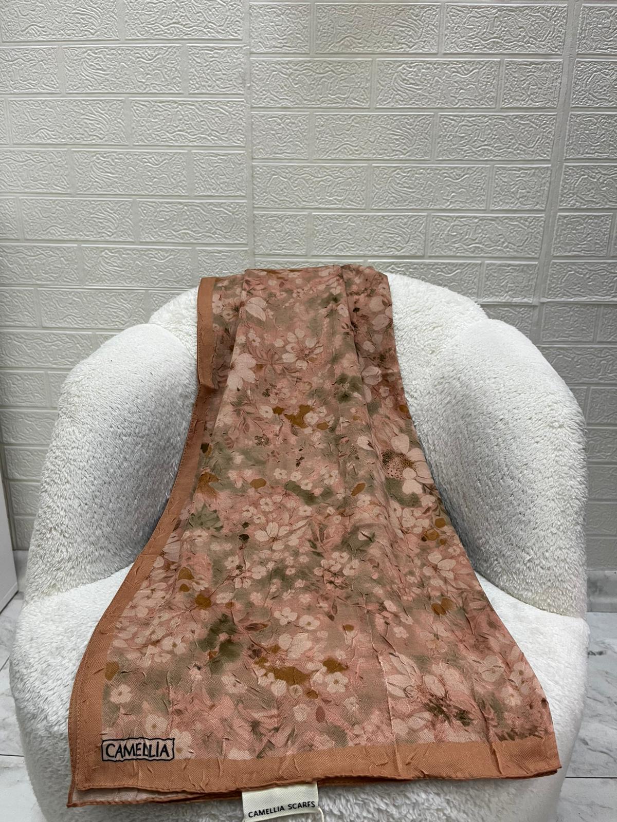 Petunya Soft Kraş Şal Somon