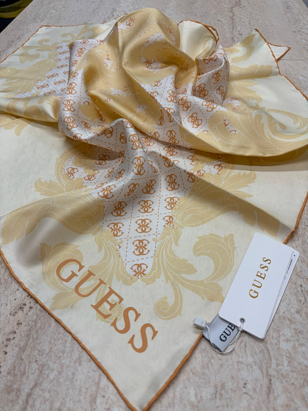 Twill İpek Eşarp Sarı