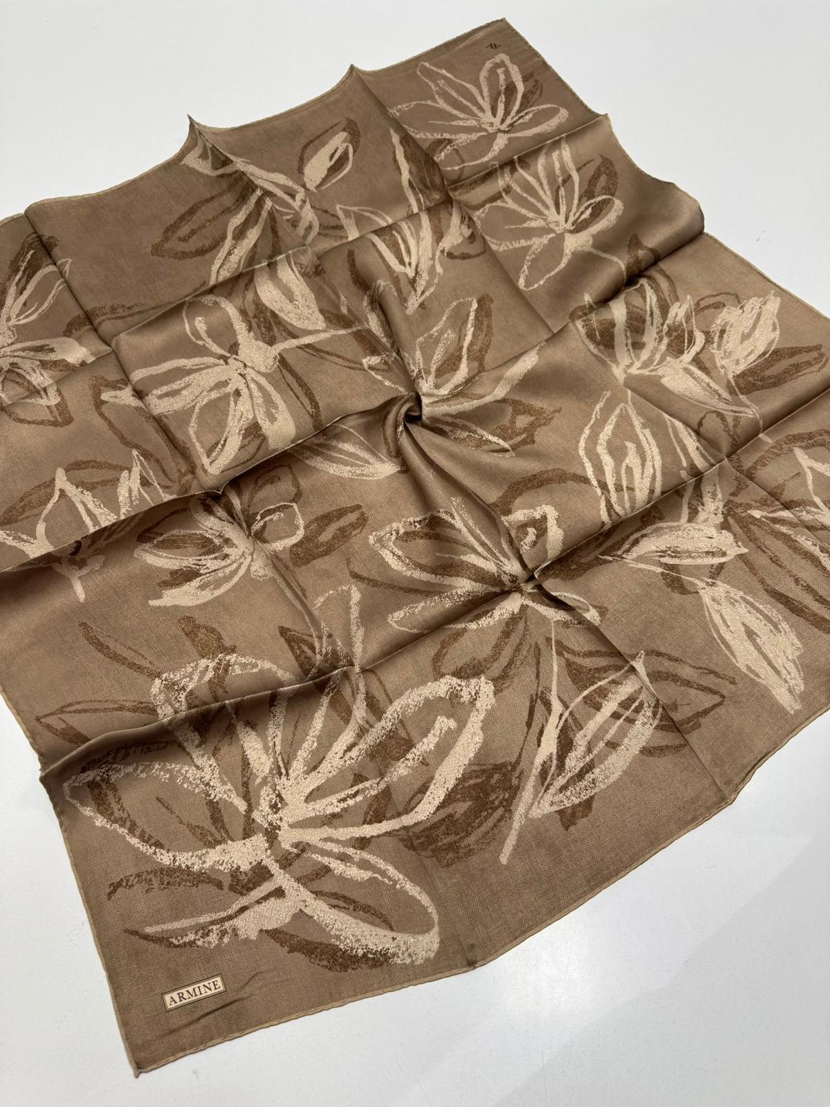 Armine '27 Kış Sezonu Twill İpek Dore