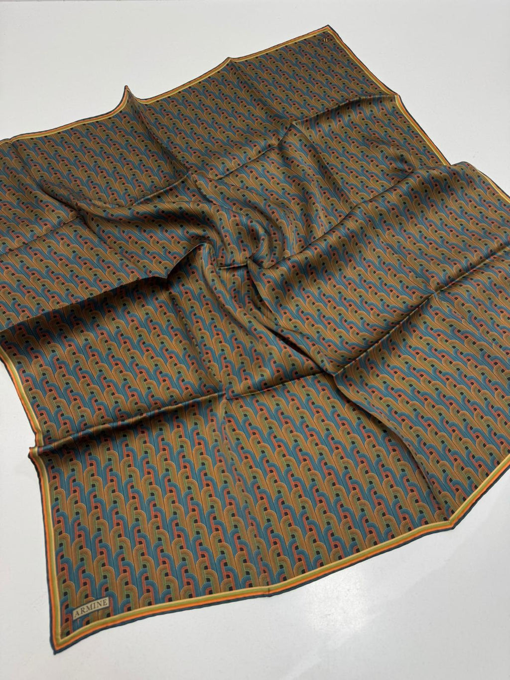 Armine '27 Kış Sezonu Twill İpek Yeşil