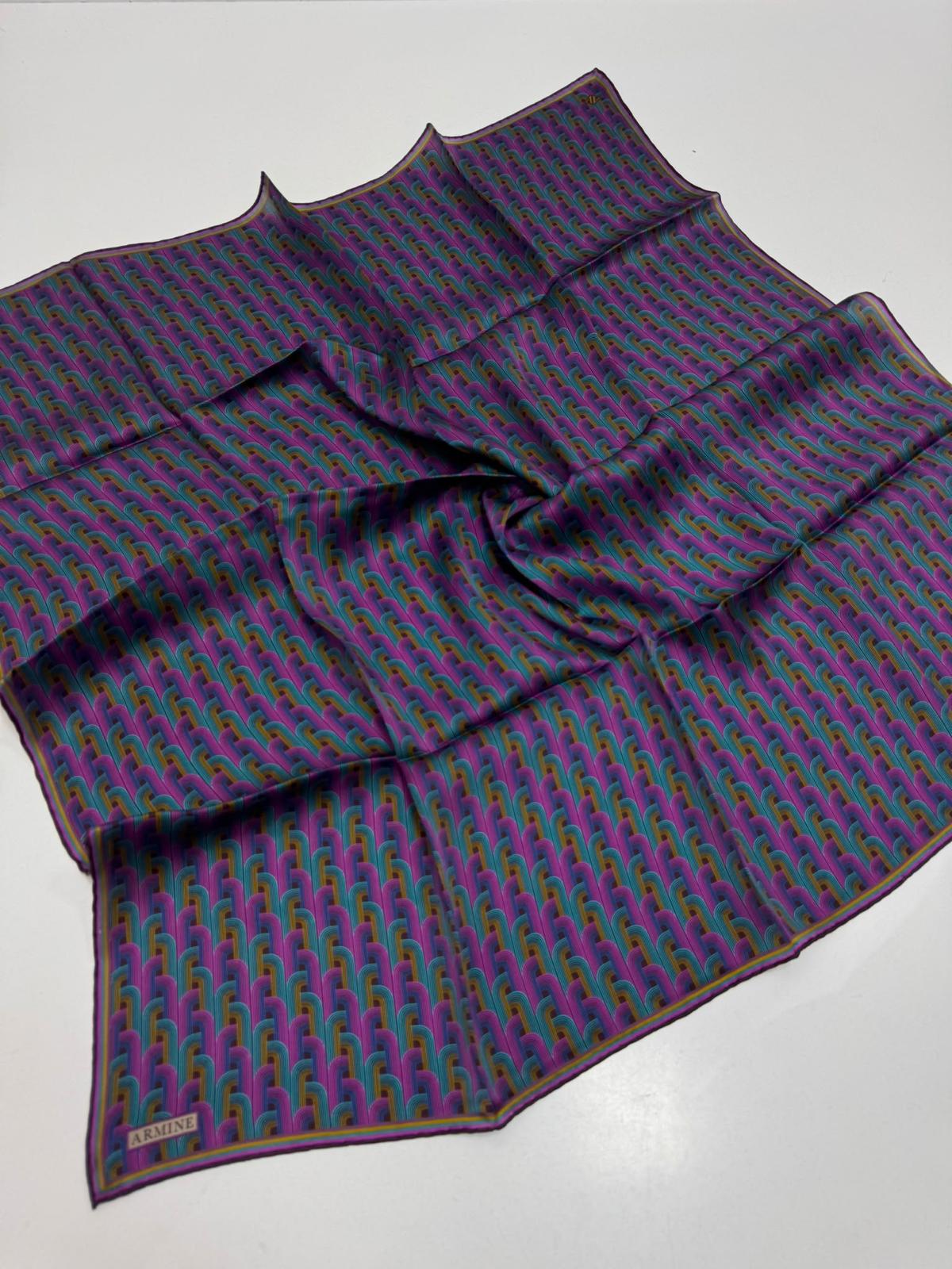 Armine '27 Kış Sezonu Twill İpek Mor