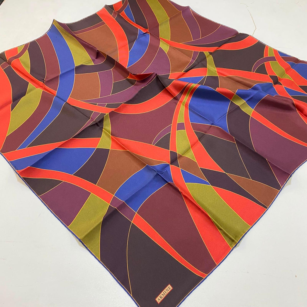 Armine '27 Kış Sezonu Twill İpek Bordo