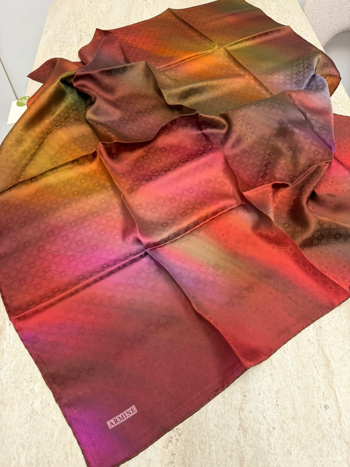 Armine'27 Kış Jakar Twill İpek Mürdüm