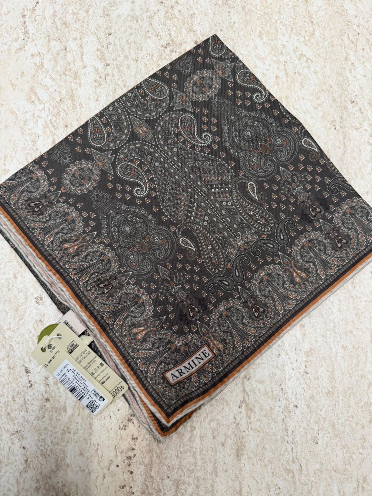 Armine '27 Kış Sezonu Twill İpek Haki