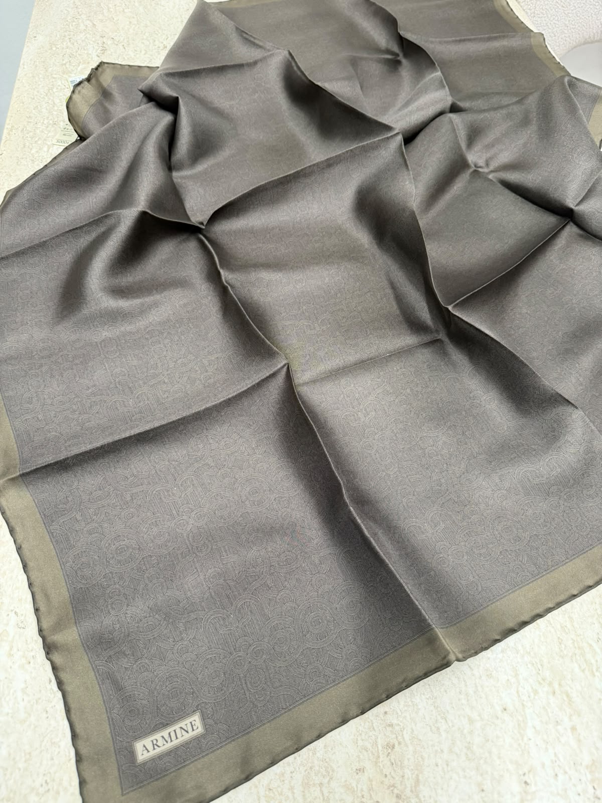 Armine '27 Kış Sezonu Twill İpek Haki