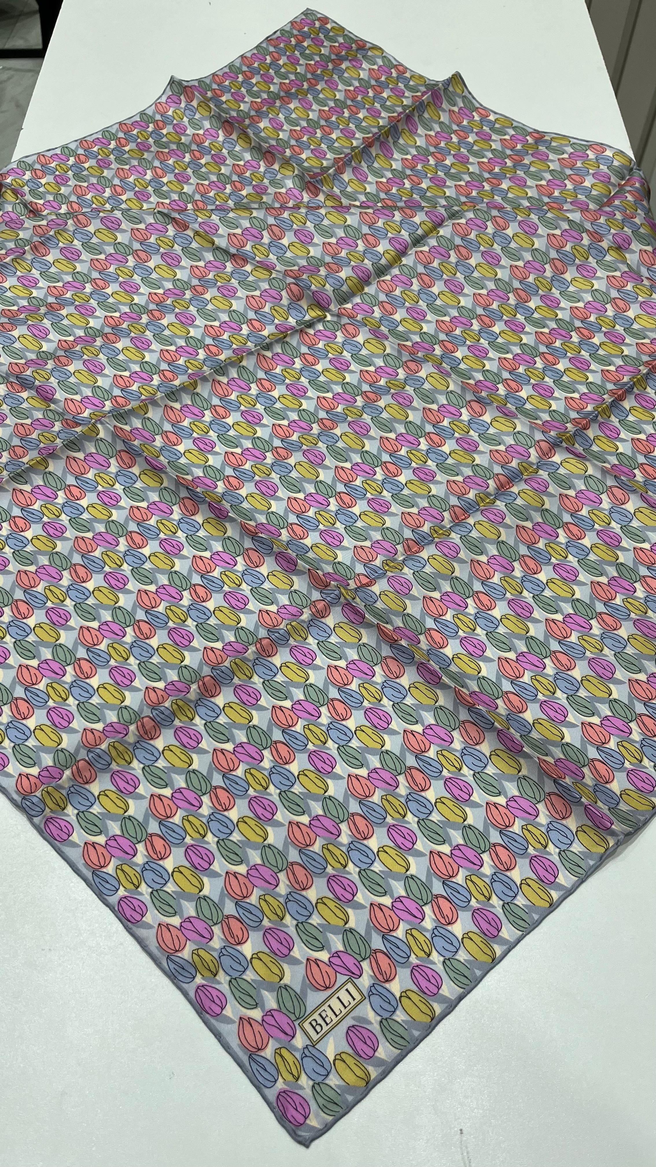 BELLI '25 Kış Sezonu Twill İpek Eşarp