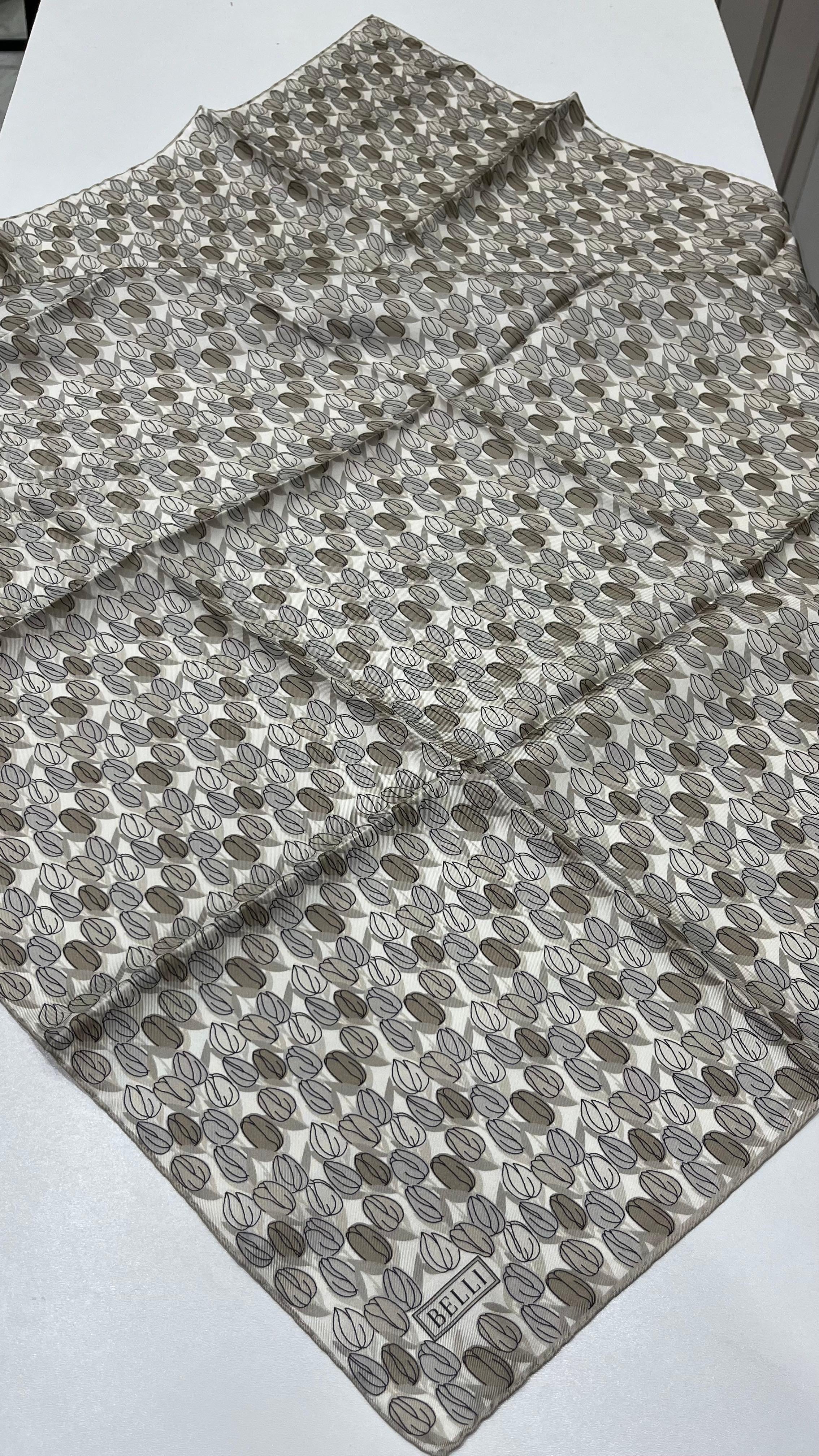 BELLI '25 Kış Sezonu Twill İpek Eşarp