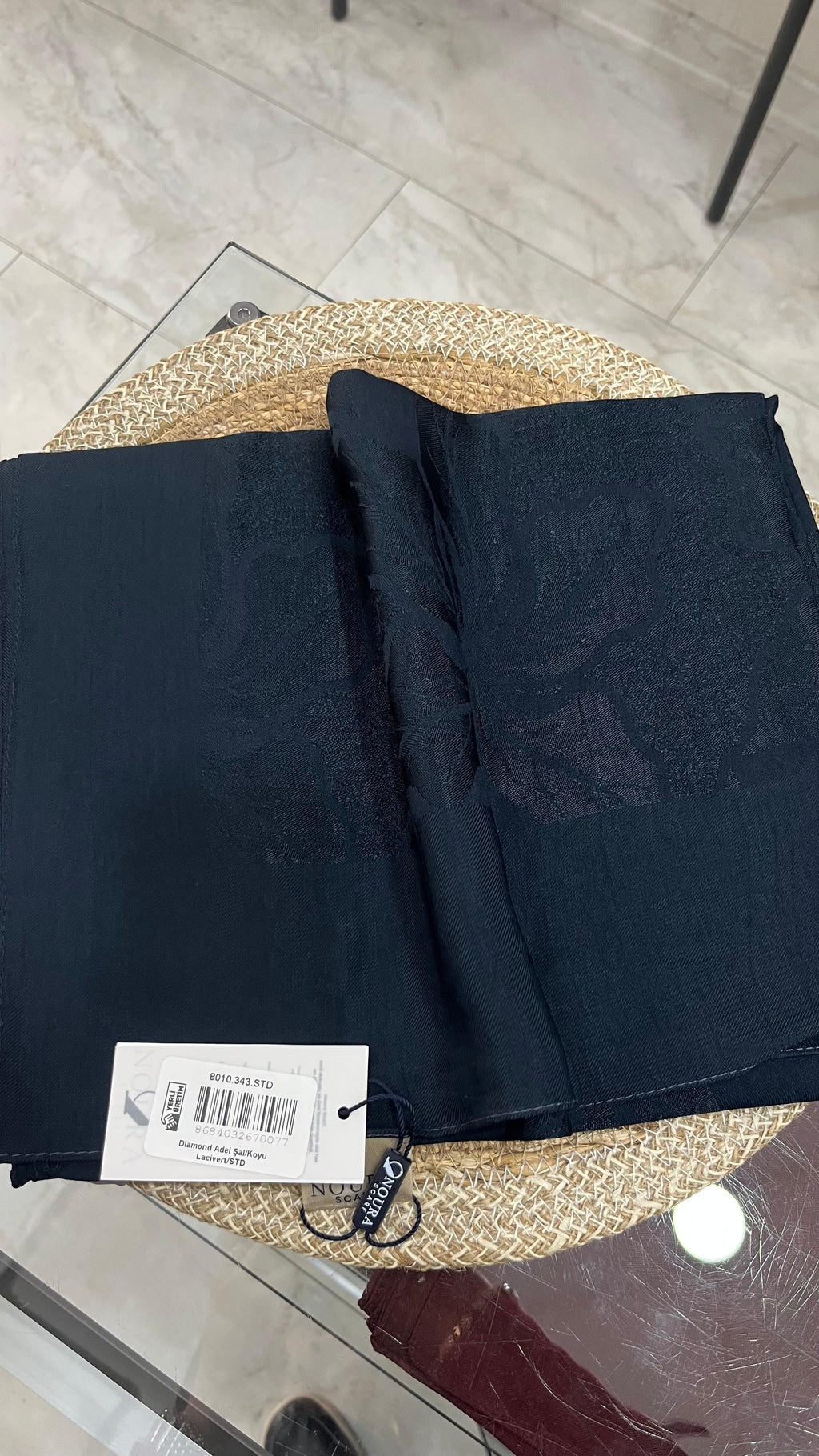 Diamond Adel Naia Şal Koyu Lacivert