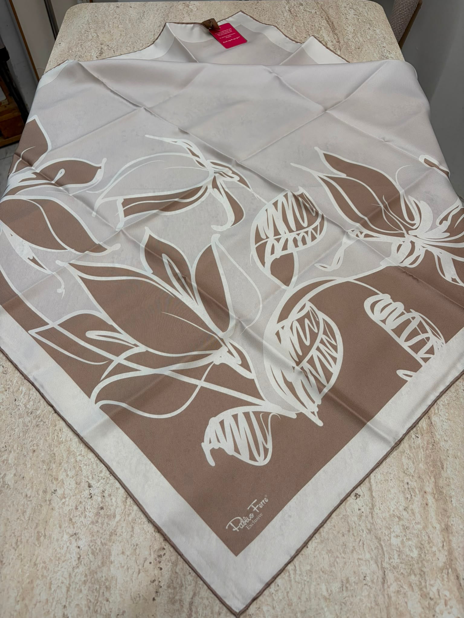 Pablio Ferre Exclusive Twill İpek Eşarp