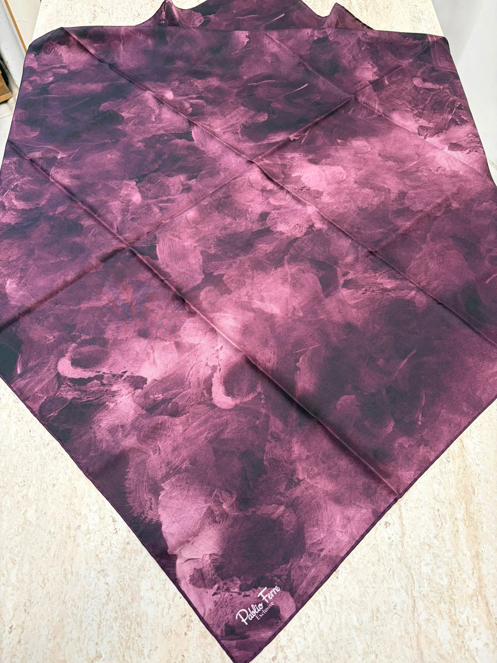 Pablio Ferre Exclusive Twill İpek Eşarp