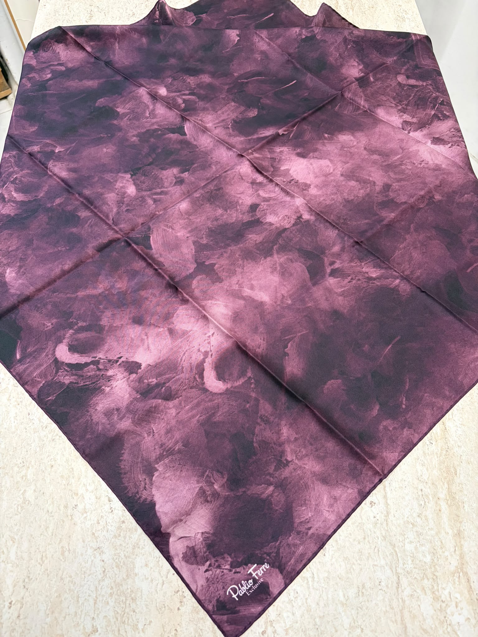 Pablio Ferre Exclusive Twill İpek Eşarp