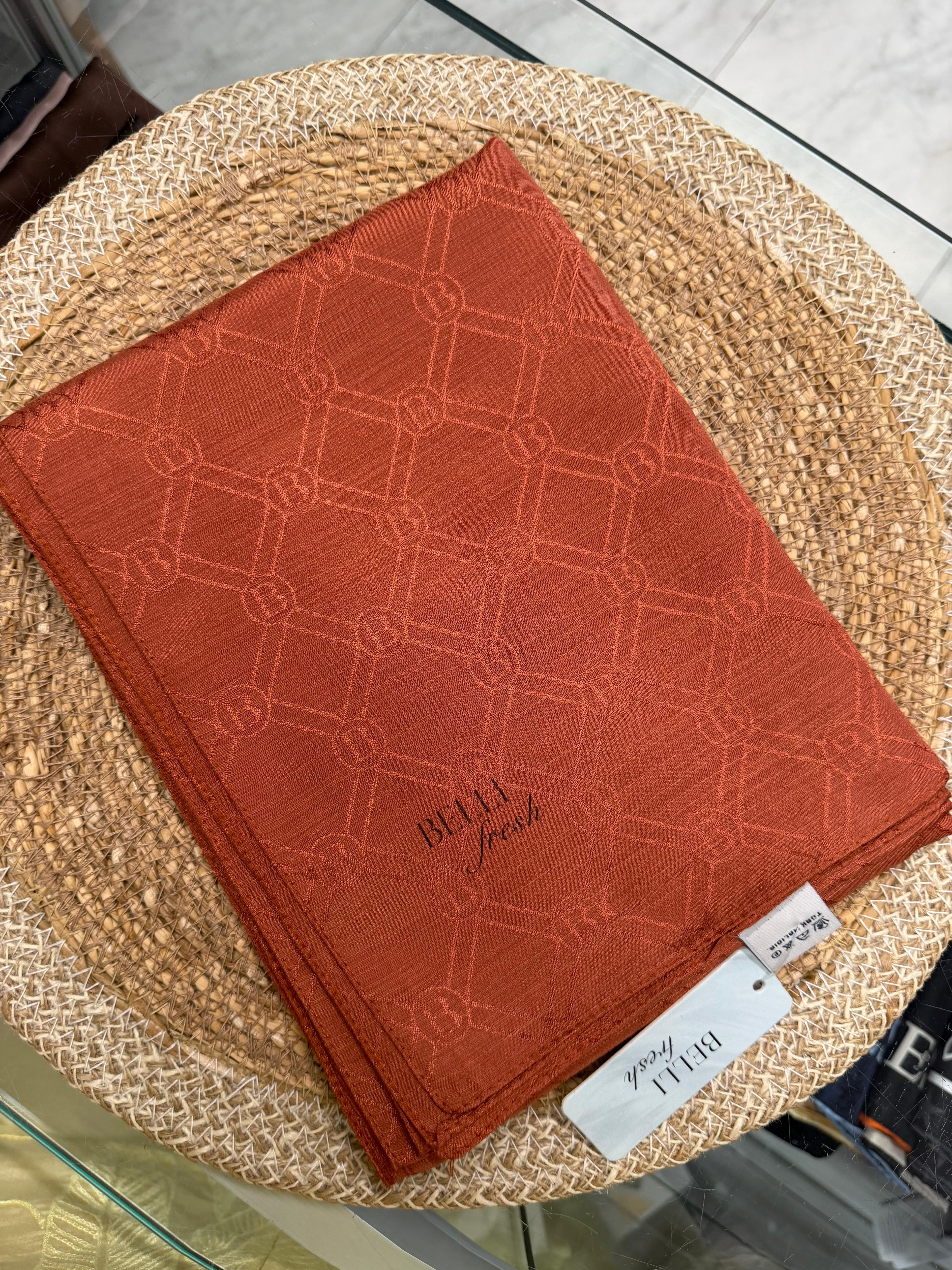 Jakar Monogram Logo Desen Kiremit
