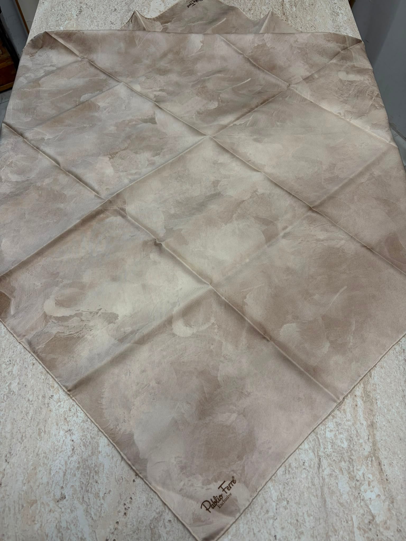 Pablio Ferre Exclusive Twill İpek Eşarp