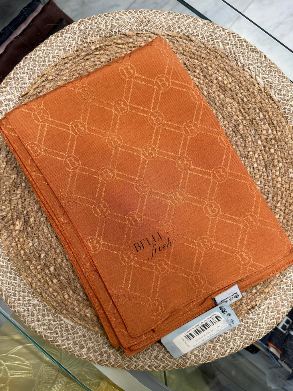 Jakar Monogram Logo Desen Turuncu