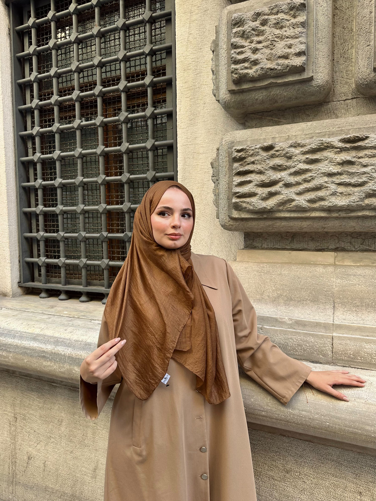 Allya Şal Çikolata