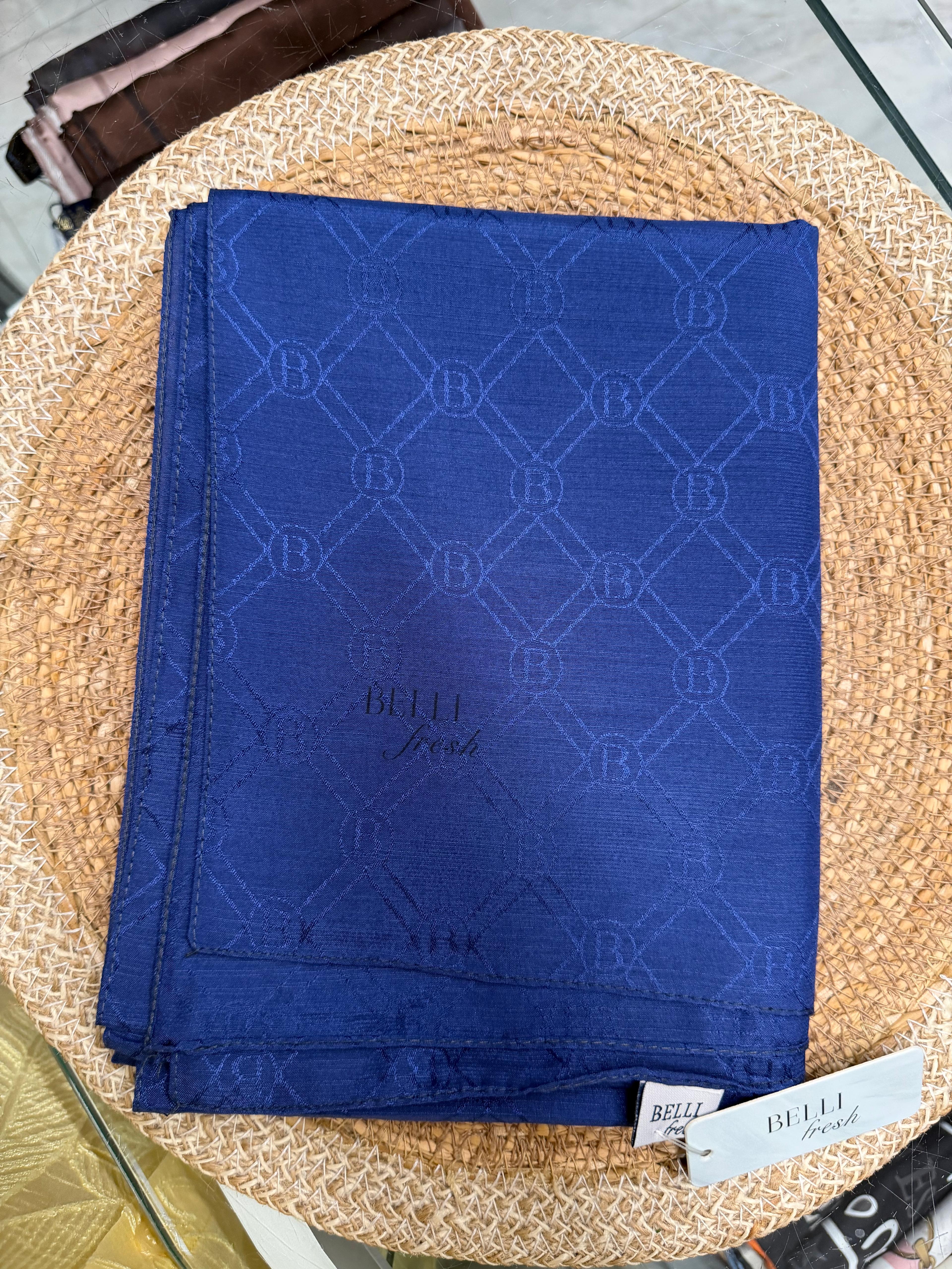Jakar Monogram Logo Desen Lacivert