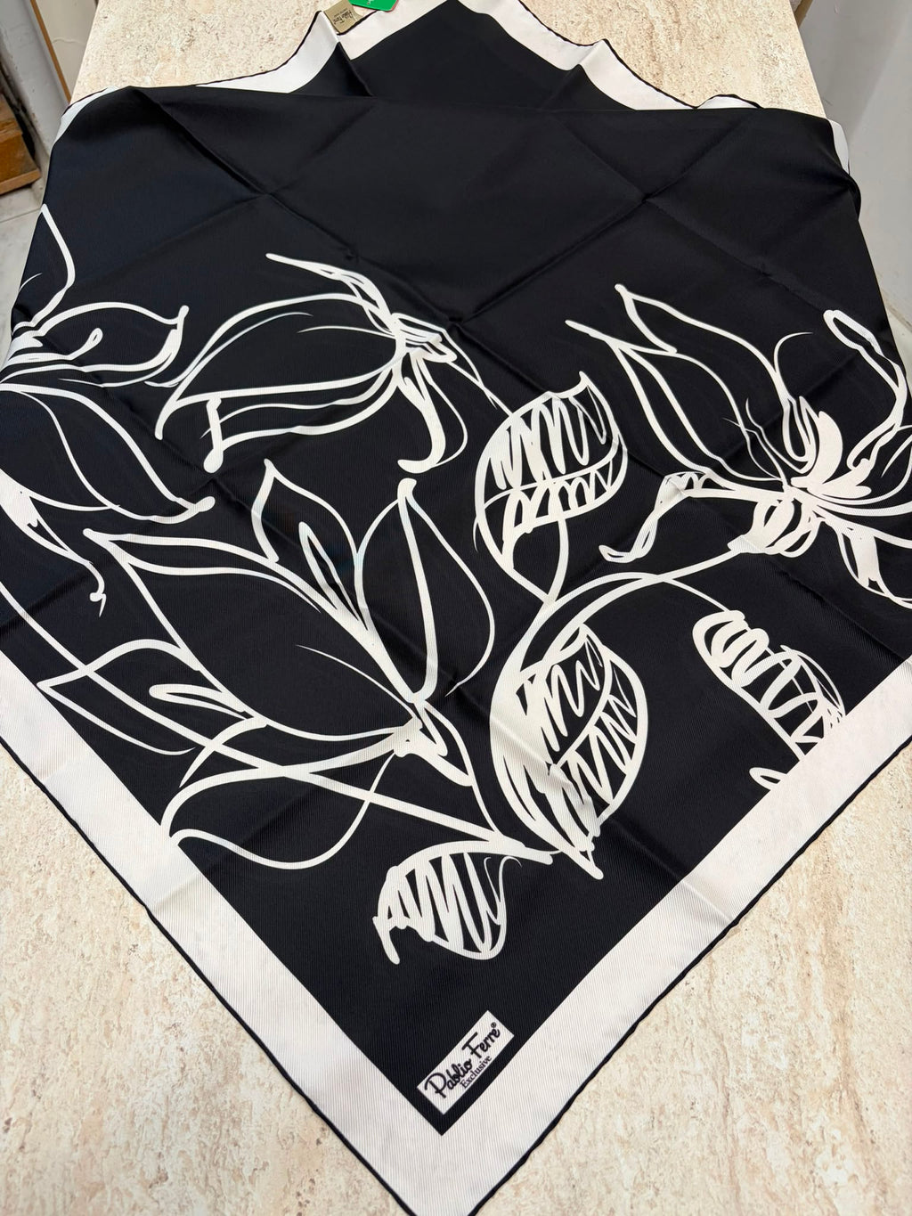Pablio Ferre Exclusive Twill İpek Eşarp