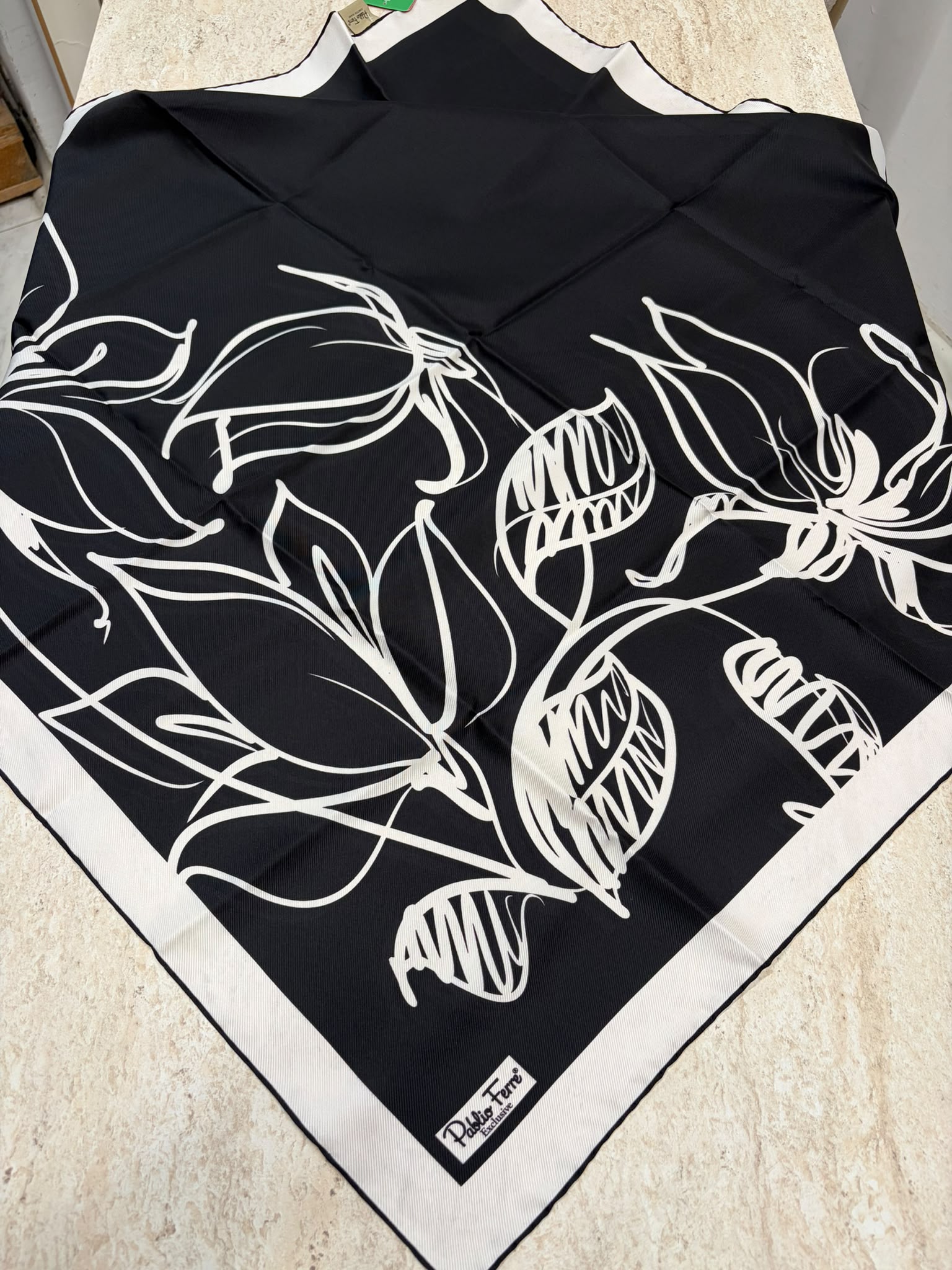 Pablio Ferre Exclusive Twill İpek Eşarp