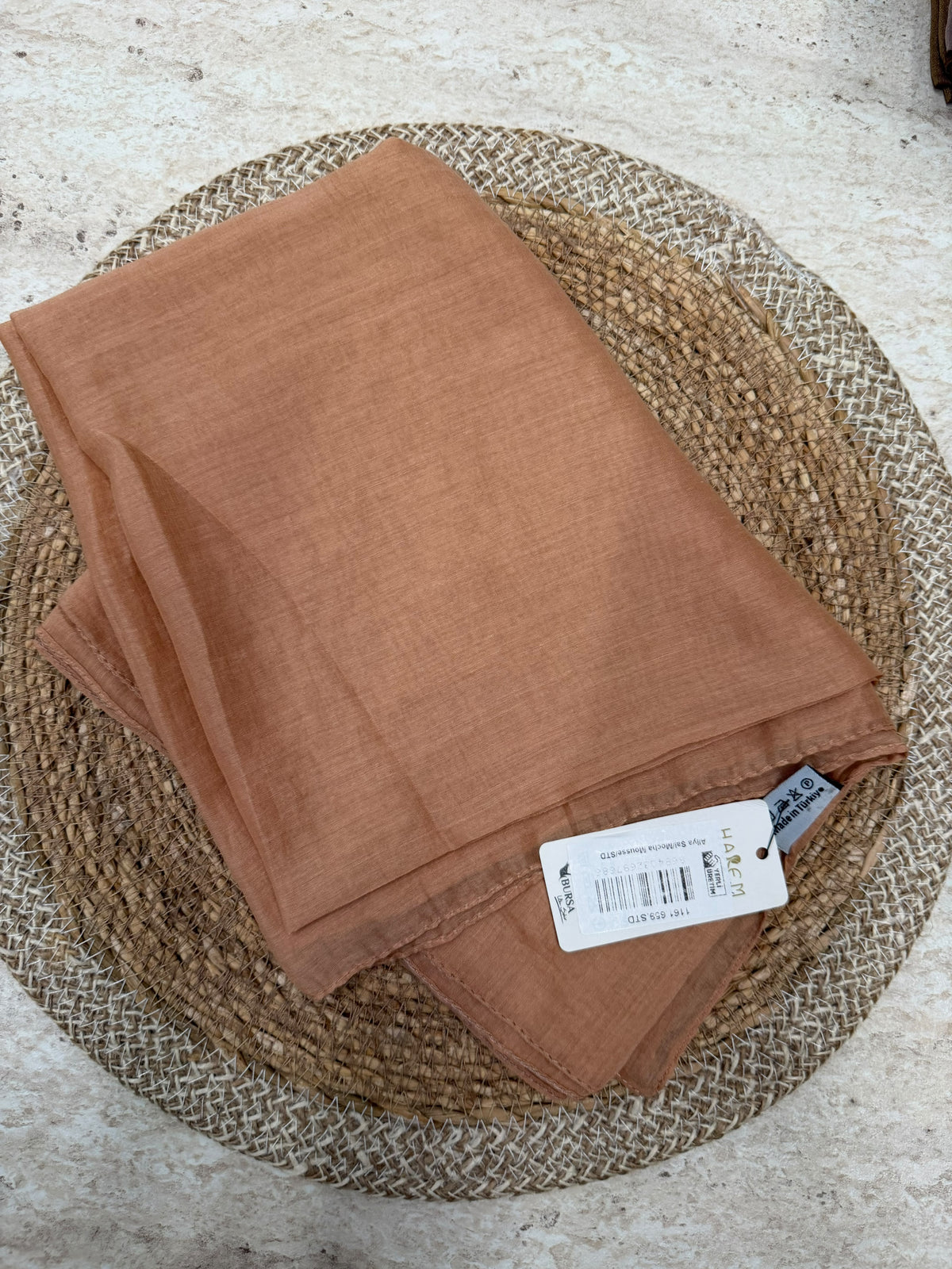 Allya Şal Mocha Mousse
