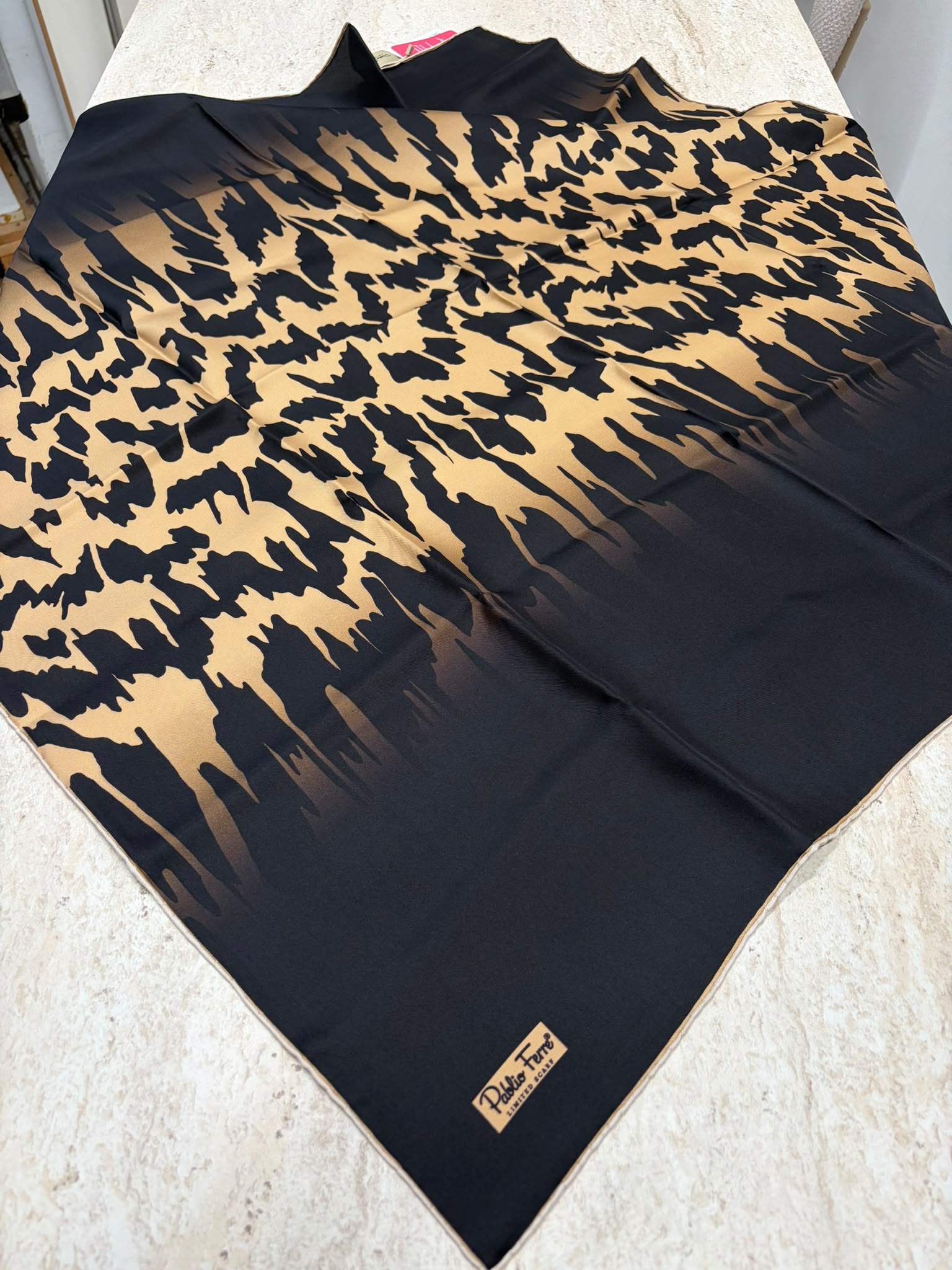 Pablio Ferre Twill İpek Eşarp